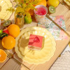 Pratos AMARELO Flor